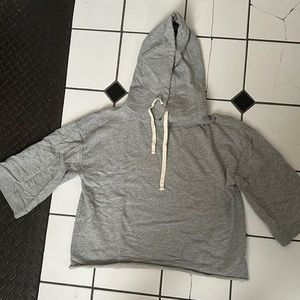 Cropped loose Gap hoodie